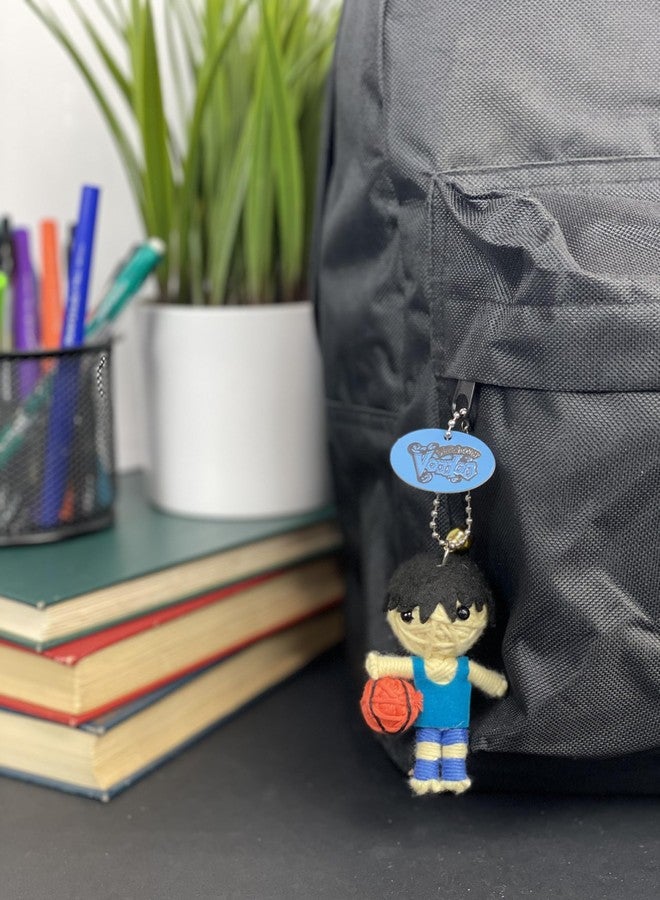 Watchover Voodoo 3-Inch Baller Keychain - Handcrafted Gift to Bring Good Luck and Positivity Everywhere You Go - Image 3